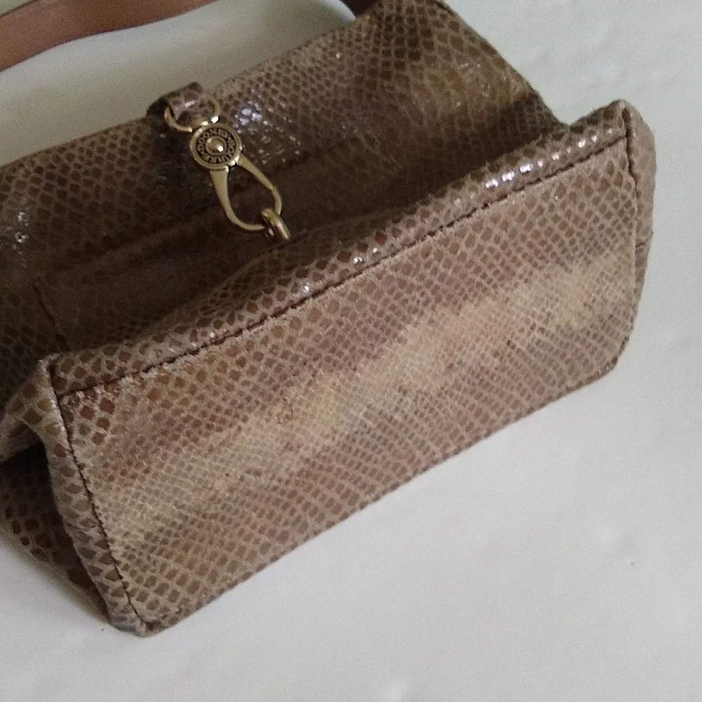 Dooney‎ & Bourke Logo Lock hobo sac shoulder bag purse